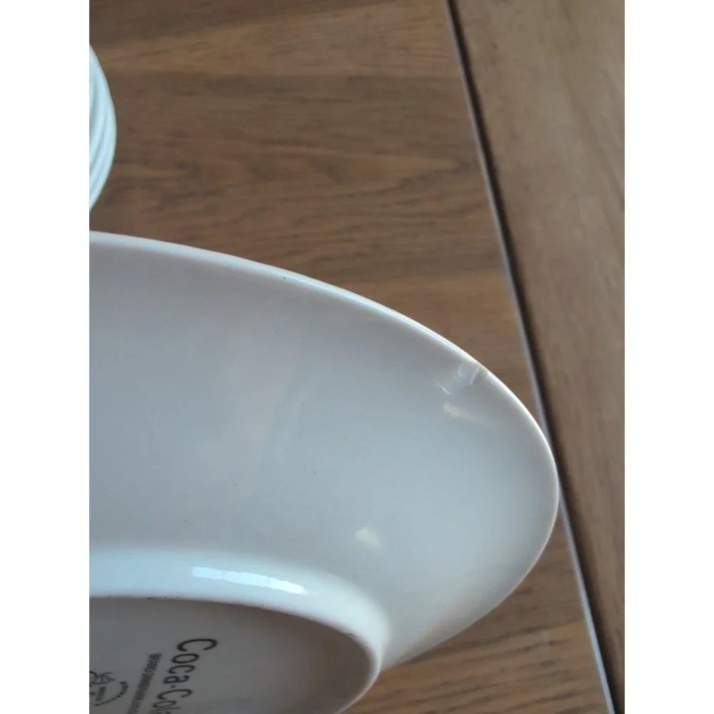 COCA-COLA Plates lot of 2  Salad Dessert‎ Gibson 7 3/4